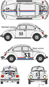 Dekorsatser VW